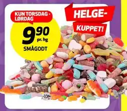Bunnpris SMÅGODT tilbud