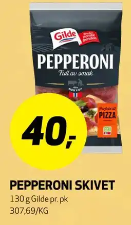 Bunnpris PEPPERONI SKIVET tilbud