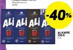 Bunnpris ALI KAFFE tilbud