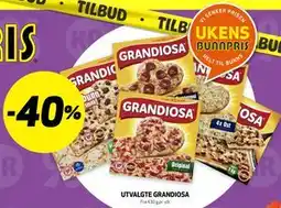 Bunnpris UTVALGTE GRANDIOSA tilbud