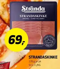 Bunnpris STRANDASKINKE tilbud