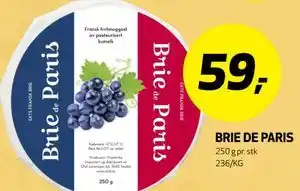 Bunnpris BRIE DE PARIS tilbud