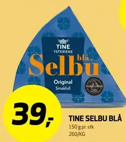Bunnpris TINE SELBU BLÅ tilbud