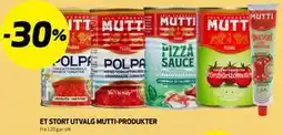 Bunnpris ET STORT UTVALG MUTTI-PRODUKTER tilbud