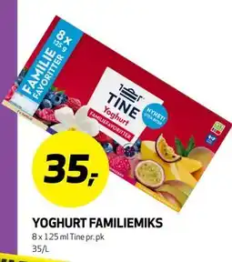 Bunnpris YOGHURT FAMILIEMIKS tilbud