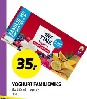 Bunnpris YOGHURT FAMILIEMIKS tilbud