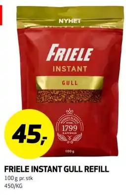 Bunnpris FRIELE INSTANT GULL REFILL tilbud