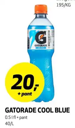Bunnpris GATORADE COOL BLUE tilbud