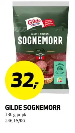 Bunnpris GILDE SOGNEMORR tilbud