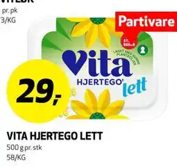 Bunnpris VITA HJERTEGO LETT tilbud