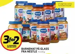 Bunnpris BARNEMAT PÅ GLASS FRA NESTLE tilbud