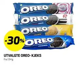 Bunnpris UTVALGTE OREO- KJEKS tilbud