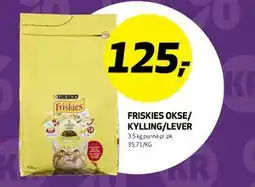Bunnpris FRISKIES OKSE/ KYLLING/LEVER tilbud