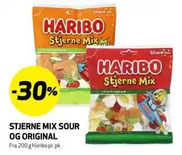 Bunnpris STJERNE MIX SOUR OG ORIGINAL tilbud