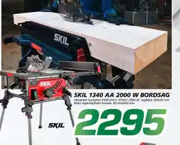 Coop Byggmix Skil 1340 aa 2000 w bordsag tilbud
