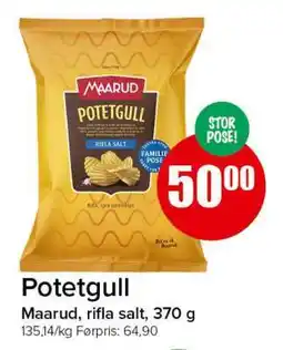 Spar POTETGULL tilbud