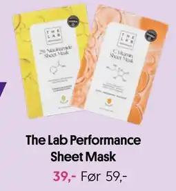 VITA The Lab Performance Sheet Mask tilbud