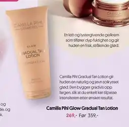 VITA Camilla Pihl Glow Gradual Tan Lotion tilbud