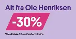 VITA Alt fra Ole Henriksen tilbud