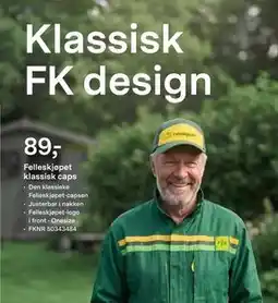 Felleskjøpet Felleskjøpet klassisk caps tilbud