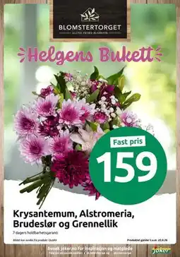 Joker Helgens Bukett tilbud
