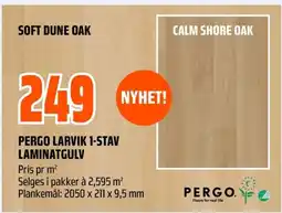 Coop Obs Pergo larvik 1-stav laminatgulv tilbud