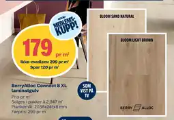 Coop Obs Berry Alloc Connect 8 XL laminatgulv tilbud