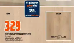Coop Obs Berryalloc spirit soul vinylgulv tilbud