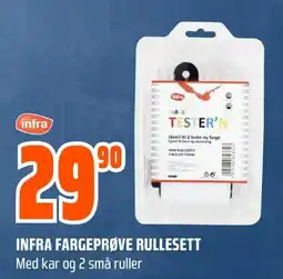 Coop Obs Infra fargeprøve rullesett tilbud