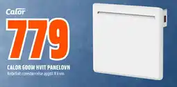 Coop Obs Calor 600W hvit panelovn tilbud
