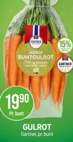 Kiwi Gartner gulrot tilbud
