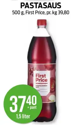 Kiwi First Price Pastasaus tilbud