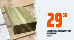 Coop Obs 48x98 konstruksjonsvirke impregnert tilbud