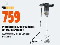 Coop Obs Probuilder 1200w mørtel og malingsrører tilbud