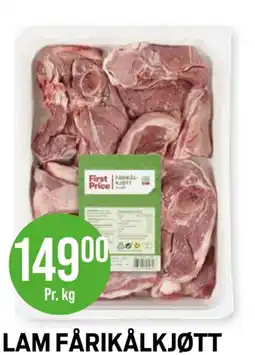 Kiwi First Price Lam Fårikål kjøtt tilbud
