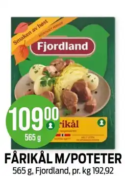 Kiwi Fjordland fårkål m/poteter tilbud