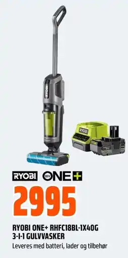 Coop Obs Ryobi one+ 3-i-1 gulvvasker tilbud