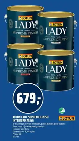Coop Obs Jotun lady supreme finish tilbud