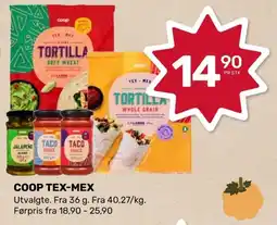 Coop Marked Coop tex-mex tilbud