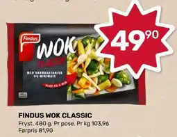 Coop Marked Findus wok classic tilbud