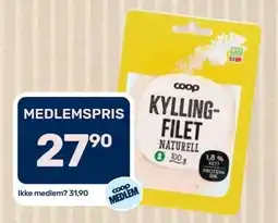 Coop Marked Coop kyllingfilet tilbud