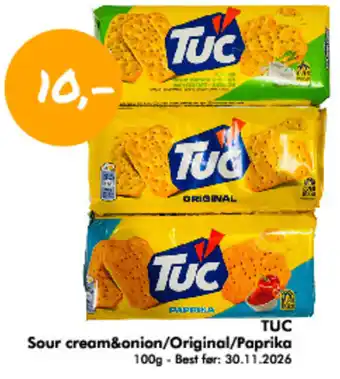 Tuc sour cream&onion/original/paprika