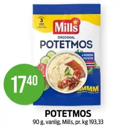 Kiwi Mills potetmos tilbud