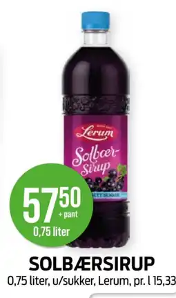 Kiwi Lerum Solbærsirup tilbud