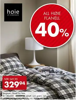 Sparkjøp All Høie Flanell tilbud