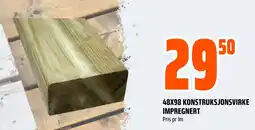 Coop Obs 48x98 konstruksjonsvirke impregnert tilbud