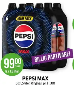 Kiwi Pepsi Max tilbud