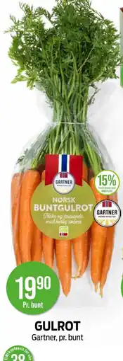 Kiwi Gartner gulrot tilbud