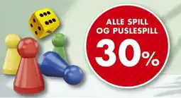 Sparkjøp Alle spill og puslespill tilbud