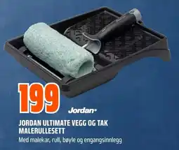 Coop Obs Jordan jordan ultimate vegg og tak malerullesett tilbud